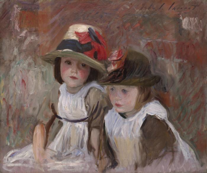 John Singer Sargent Village Children Spain oil painting art